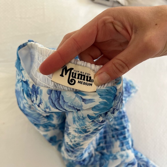 Revolve BREANNA DRESS IN MAMA BLUES - Picture 2 of 4